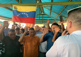  Eje Llanero y Bolívar resteados con Edmundo González y María Corina.