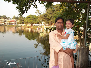 Pranitaa with her father