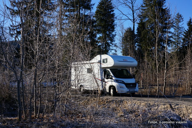 motorhome na rota romântica