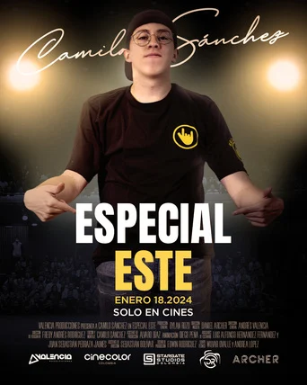 Camilo Sánchez, el primer especial de comedia en cines de Colombia