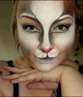 maquillaje de gata