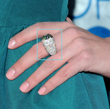 Ashley Bell's Blue Sapphires and Diamond Ring3