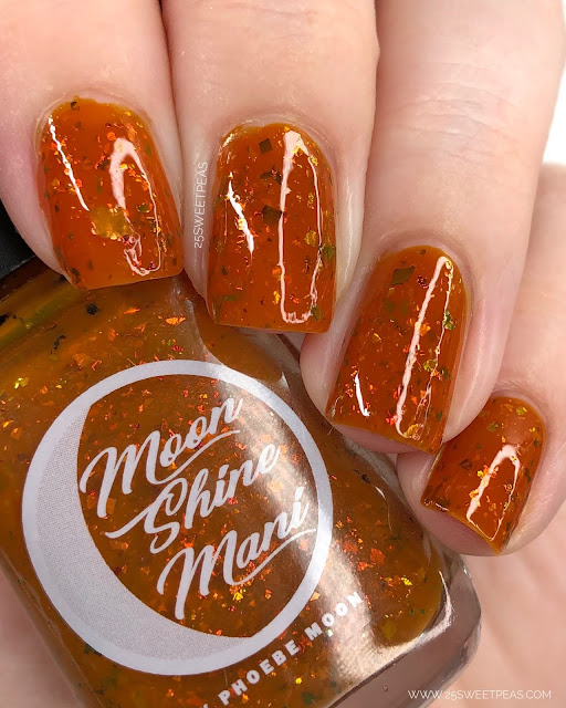 Moon Shine Mani Bring on the Yams! 25 Sweetpeas