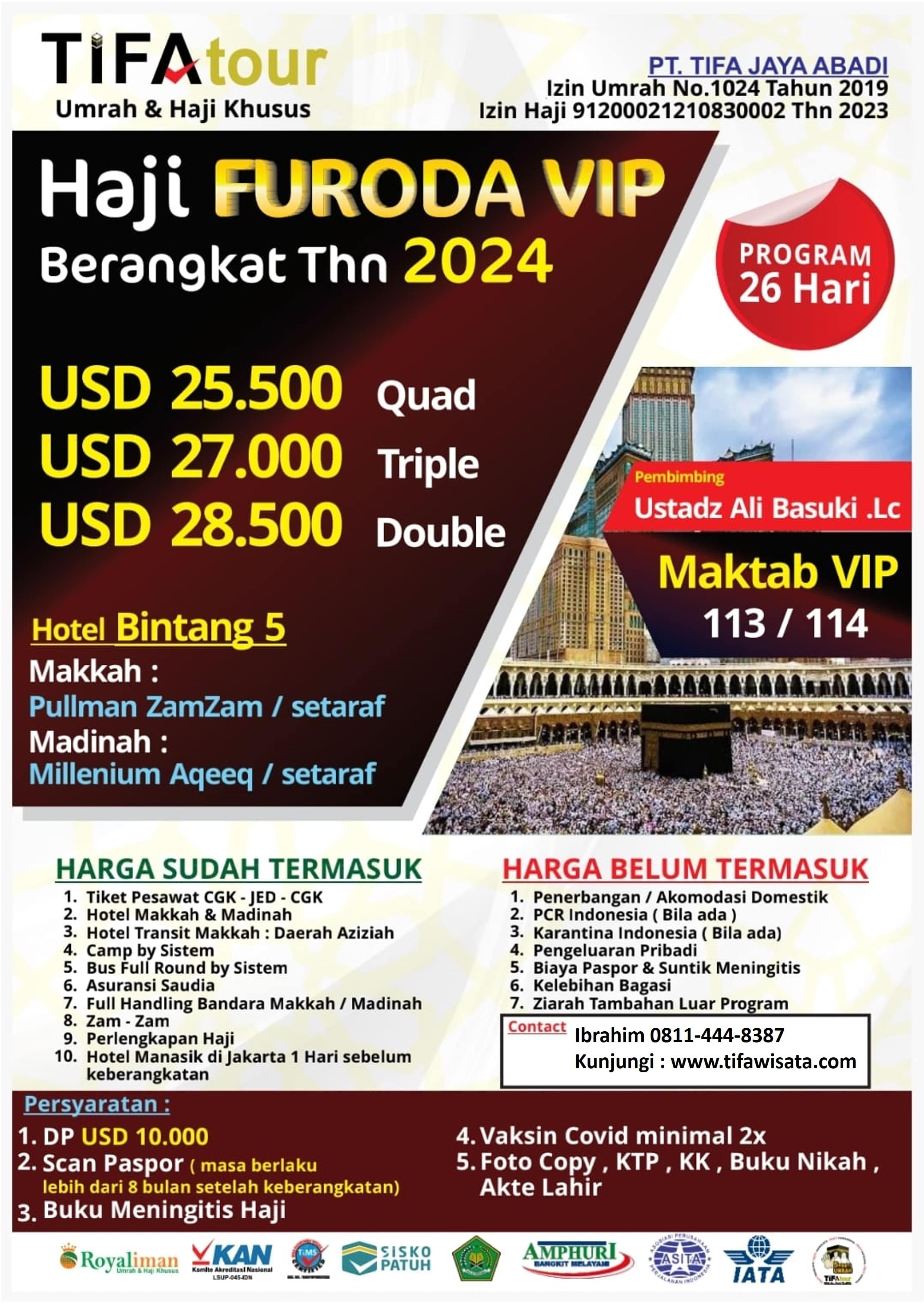 Tifa Tour Travel Umroh dan Haji Khusus