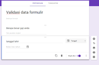 validasi input data