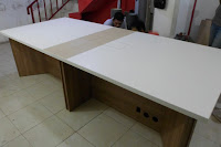 Conference Table With Electric Power & LAN Outlet