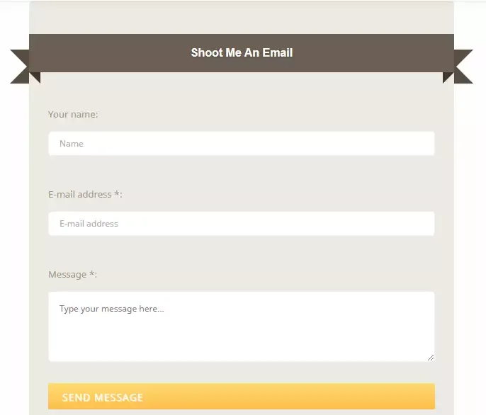 custom blogger contact form