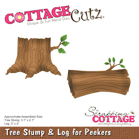 http://www.scrappingcottage.com/cottagecutztreestumpandlogforpeekers.aspx