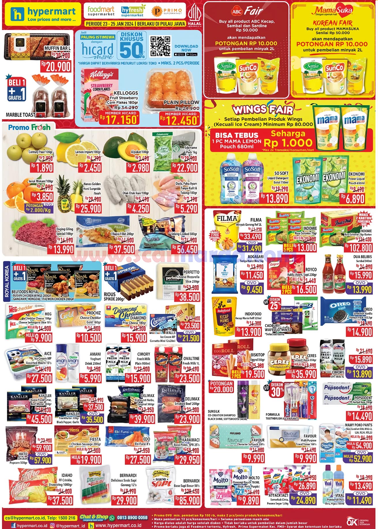 Promo Hypermart Weekday Terbaru 23 - 25 Januari 2024