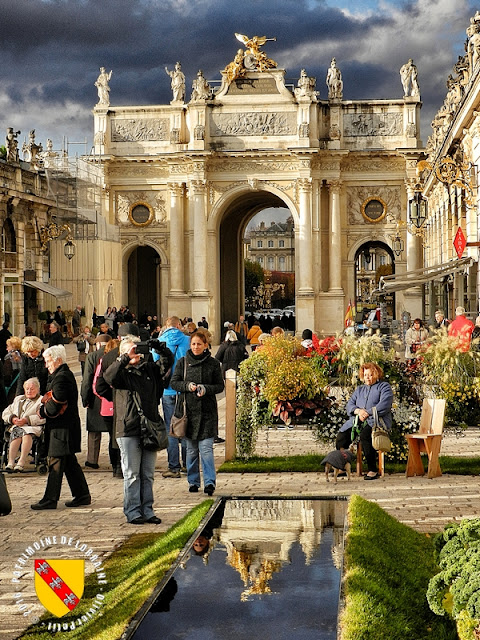 NANCY (54) - Place Stanislas : photos du jardin éphémère 2016