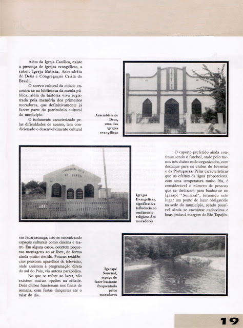 REVISTA NOVOS MUNICÍPIOS PARAENSES - MUNICÍPIO DE JACAREACANGA – 1993