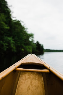 a wooden boat