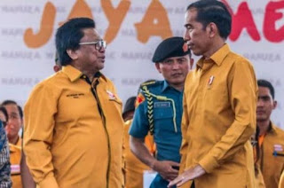 Jokowi Memanggil Ketua Umum Partai Hanura OSO Datang ke Istana Bicara Empat Mata