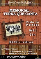 Memorial, terra que canta