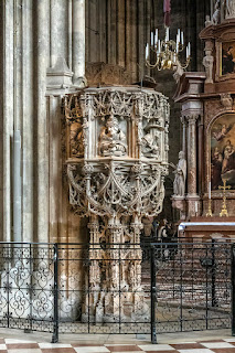 Kanzel im Stephansdom Wien