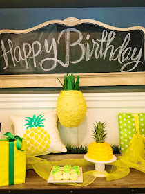 Pineapple Themed Party @michellepaigeblogs.com