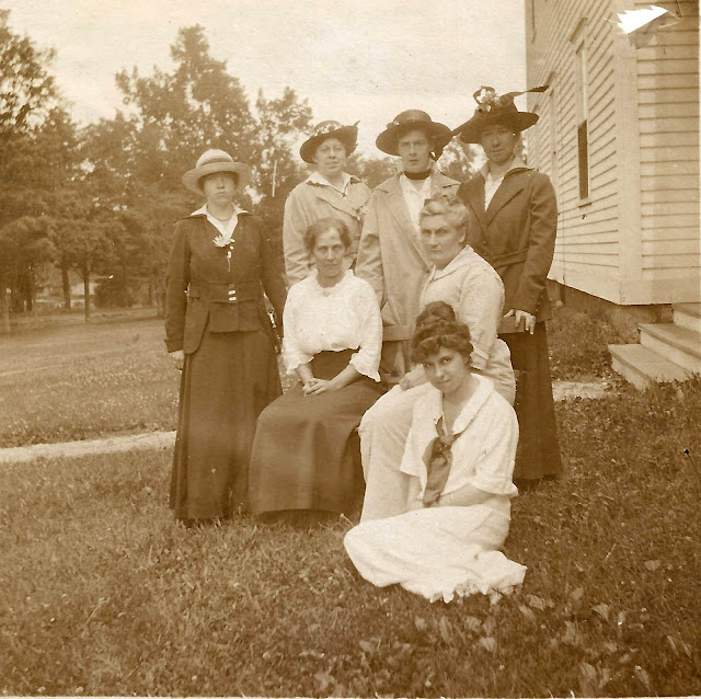 Catherine Ellen McCann and six unknown women