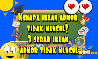 Kenapa iklan admob tidak muncul? 3 sebab iklan admob tidak muncul