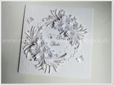 wedding card quilling