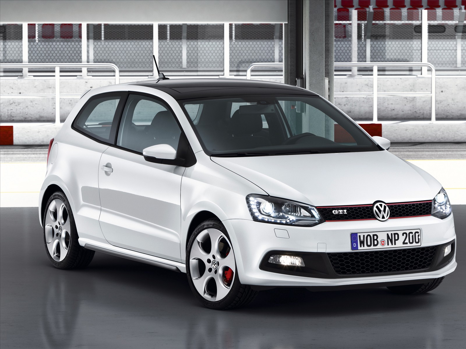 sport car  Volkswagen Polo GTI 2011