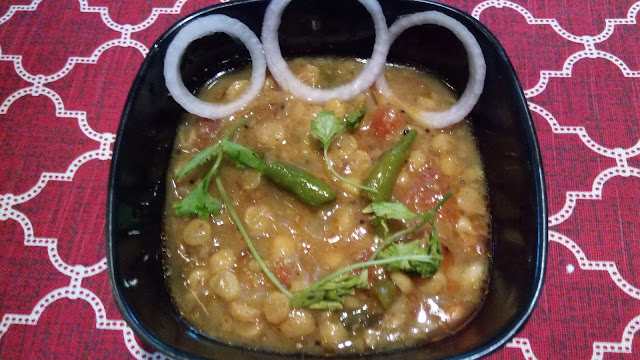 Bengali Cholar Dal or Bengal Gram Dal