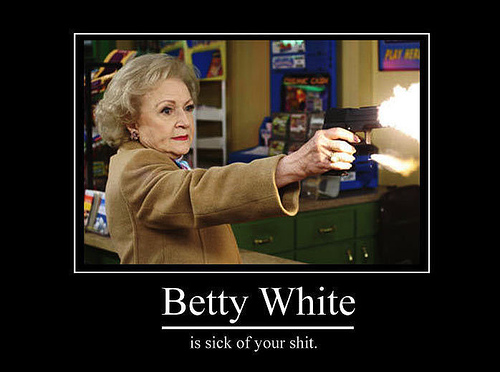 Young Betty White. Betty White