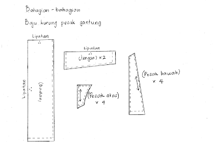baju kurung pesak buluh