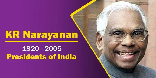 KR Narayanan (1920 - 2005) | President of India