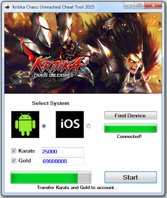 Kritika Chaos Unleashed Cheats