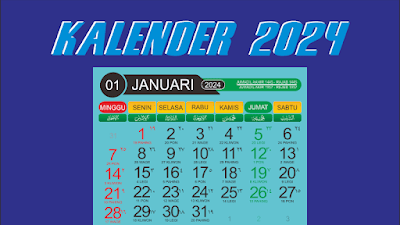 Kalender 2024, Ini Daftar Hari Libur 2024 dan Link Lengkap Download Kalender Per Bulan