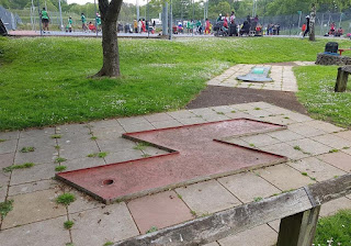 Crazy Golf at Southampton Outdoor Sports Centre