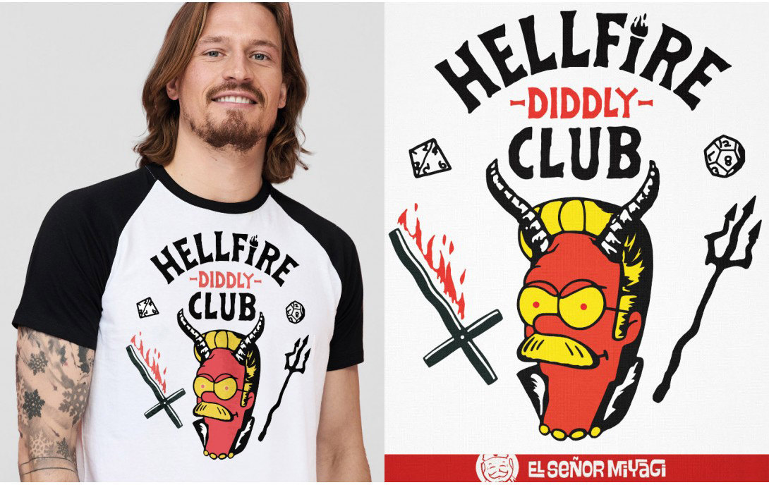 Stranger Things 4 - Hellfire Club T-Shirt 😈