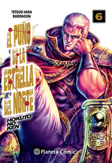 Reseña de El Puño de la Estrella del Norte (Hokuto no Ken) vols. 5 y 6 de Buronson y Tetsuo Hara. 