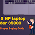 Top 5 HP LAPTOP under 35000 and Guides for buying a new laptop