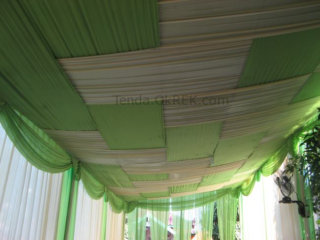 Foto dekorasi terop pernikahan Pelaminan Tenda Ok Rek