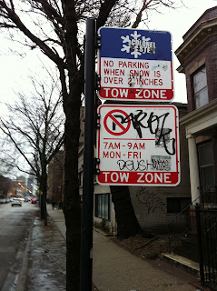 Chicago Diversey Pkwy street signs