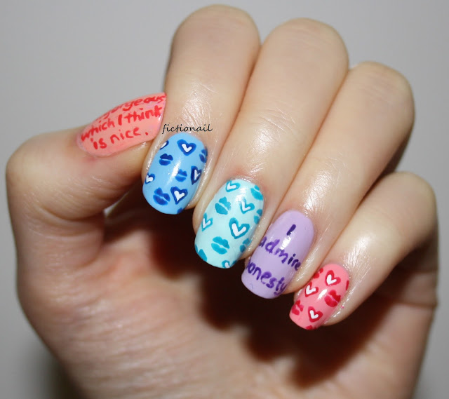 Georgia Nicolson, Angus, Thongs Louise Rennison Book Nail Art