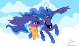 Huzzah! The wings have been doubled! Luna lends magic, makes all complete!