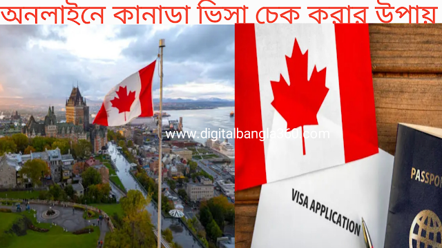 কিভাবে অনলাইনে কানাডার ভিসা চেক করবেন? | How to checking Canadian visa online?