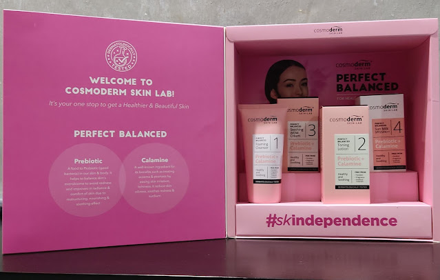 Cosmoderm Perfect Balanced, cosmoderm, cosmoderm pink, kandungan cosmoderm perfect balance, harga cosmoderm perfect balance, cara beli cosmoderm perfect balanced, dimana ada jual cosmoderm perfect balance, produk terbaik untuk kulit bermasalah, rawat kulit bermasalah dengan cosmoderm, jerawat, jeragat, produk baik untuk kulit bermasalah, kulit bermasalah, prebiotic, prebiotik dalam kecantikan, calamine, produk kecantikan yang ada prebiotik dan calamine, acne, pigmentation