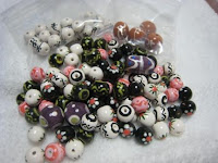 handmade clay beads