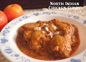 North Indian Chicken Curry Recipe @ treatntrick.blogspot.com