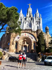 visit tibidabo cycling tours in barcelona