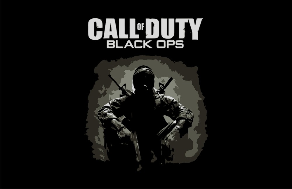 Call of Duty Black Ops Cover  Vector Game