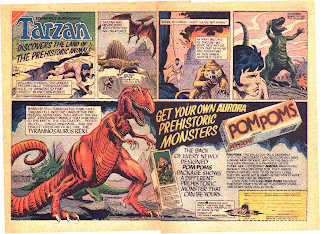 Aurora ad by Joe Kubert