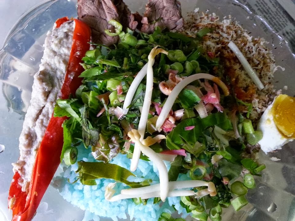 Resepi & masakanku: Nasi Kerabu Siam