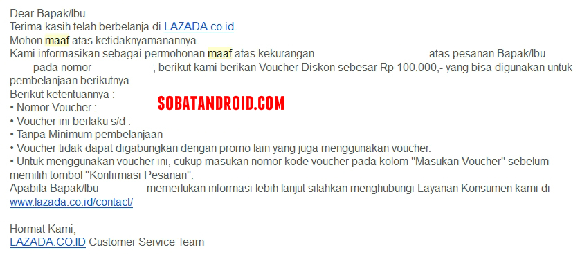 Cara Mendapatkan Voucher Lazada Diskon Potongan Harga