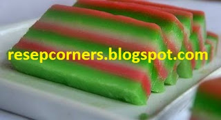 kue lapis tepung beras enak