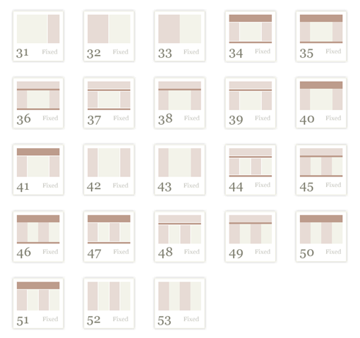 53 plantillas CSS