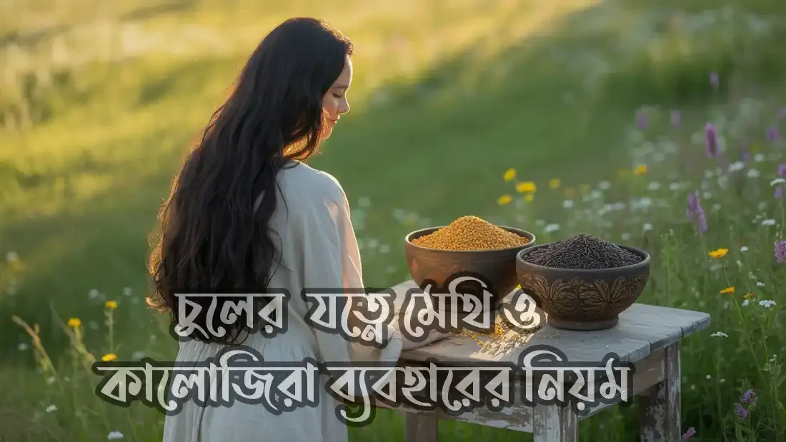 চুলের-যত্নে-মেথি-ও-কালোজিরা-ব্যবহারের-নিয়ম-ও-উপকারিতা